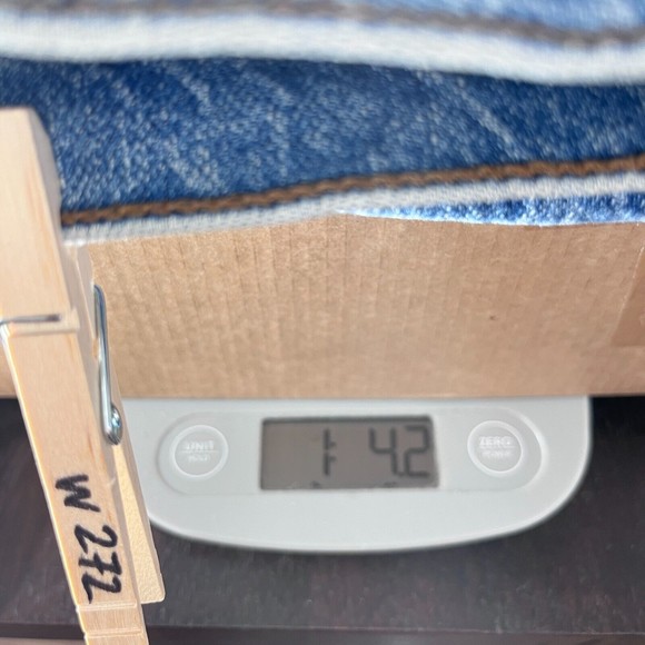 Reformation Jeans Women 26 Blue Serena High Skinny Maya Medium Wash Stretch Crop - Picture 13 of 13